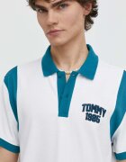 Tommy Jeans Памучна тениска с яка