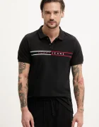 Tommy Jeans Памучна тениска с яка