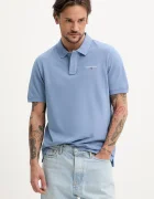 Tommy Jeans Памучна тениска с яка