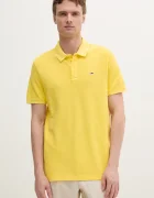 Tommy Jeans Памучна тениска с яка