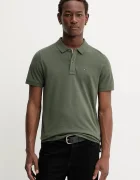 Tommy Jeans Памучна тениска с яка