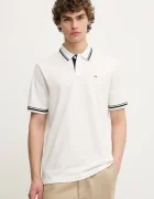 Tommy Jeans Памучна тениска с яка