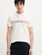 Tommy Jeans Памучна тениска с яка