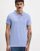 Tommy Jeans Памучна тениска с яка