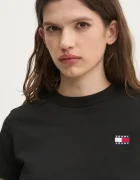 Tommy Jeans Памучна тениска в черно DW0DW20153