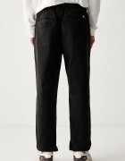Tommy Jeans панталон джогър мъжки с памук черен DM0DM23122