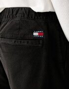 Tommy Jeans панталон джогър мъжки с памук черен DM0DM23122