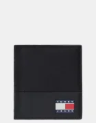 Tommy Jeans портфейл мъжки от кожа черен
