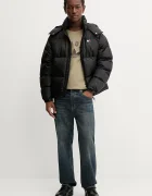 Tommy Jeans пухено яке мъжко черно DM0DM22036