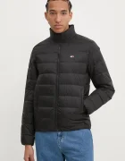 Tommy Jeans Пухено яке в черно преходен модел DM0DM20658
