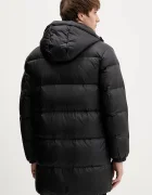 Tommy Jeans Пухено яке в черно зимен модел DM0DM20466