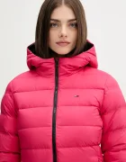 Tommy Jeans Пухено яке в червено зимен модел DW0DW21617