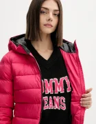 Tommy Jeans Пухено яке в червено зимен модел DW0DW21617