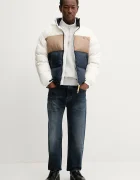 Tommy Jeans Пухено яке в тъмносиньо зимен модел DM0DM22117