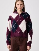 Tommy Jeans пуловер дамски бордо DW0DW23351