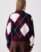 Tommy Jeans пуловер дамски бордо DW0DW23351