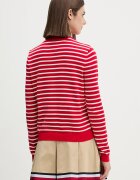 Tommy Jeans пуловер дамски от памук червен DW0DW20159