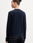 Tommy Jeans пуловер дамски от памук тъмносин DW0DW20159