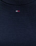 Tommy Jeans пуловер дамски от памук тъмносин DW0DW20159