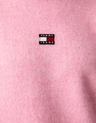 Tommy Jeans пуловер дамски с добавена вълна розов DW0DW23831