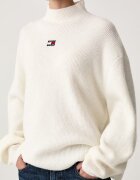 Tommy Jeans пуловер дамски с вълна бежов DW0DW23349