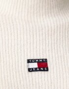 Tommy Jeans пуловер дамски с вълна бежов DW0DW23349