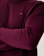 Tommy Jeans пуловер мъжки от памук бордо DM0DM21787