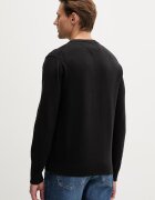 Tommy Jeans пуловер мъжки от памук черен DM0DM22853