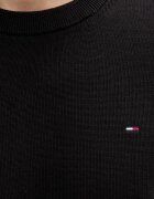 Tommy Jeans пуловер мъжки от памук черен DM0DM22853