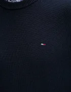 Tommy Jeans пуловер мъжки от памук тъмносин DM0DM21787