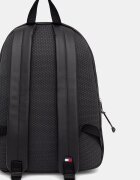 Tommy Jeans раница мъжка от имитация на кожа черна AM0AM14340