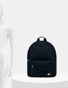 Tommy Jeans Раница в тъмносиньо голям размер с изчистен дизайн AM0AM13726