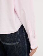 Tommy Jeans риза дамска от памук розова DW0DW22766