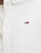 Tommy Jeans риза мъжка от памук бяла DM0DM21298