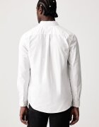 Tommy Jeans риза мъжка от памук бяла DM0DM23711
