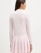 Tommy Jeans Рокля в розово къса разкроена DW0DW22464