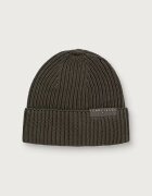 Tommy Jeans шапка beanie мъжка от памук зелена AM0AM14865