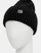 Tommy Jeans Шапка с вълна в черно AW0AW17905