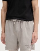 Tommy Jeans Спортен къс панталон мъжки от памук кафяв с висока талия DM0DM22696
