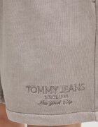 Tommy Jeans Спортен къс панталон мъжки от памук кафяв с висока талия DM0DM22696