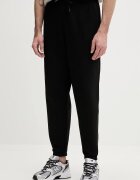 Tommy Jeans спортен панталон мъжки от памук черен DM0DM23014