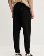 Tommy Jeans спортен панталон мъжки от памук черен със стандартна талия DM0DM23903