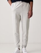 Tommy Jeans спортен панталон мъжки от памук сив DM0DM23593