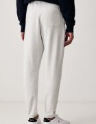Tommy Jeans спортен панталон мъжки от памук сив DM0DM23593