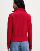 Tommy Jeans суичър дамски от памук червен DW0DW22835