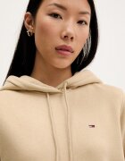 Tommy Jeans суичър дамски с памук бежов DW0DW19958