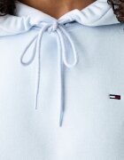 Tommy Jeans суичър дамски с памук син DW0DW19958