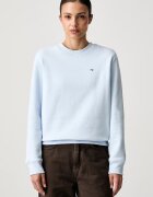 Tommy Jeans суичър дамски с памук син DW0DW19959