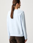 Tommy Jeans суичър дамски с памук син DW0DW19959