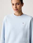 Tommy Jeans суичър дамски с памук син DW0DW19959